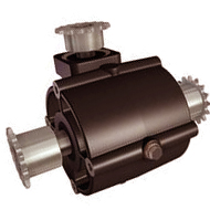   W400 Worm wheel gearboxes for greenhouse